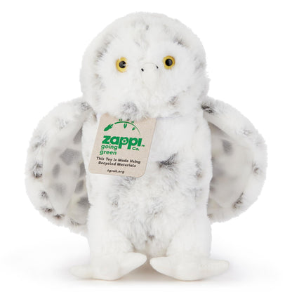 Zappi Co Rhinoceros Rhinoceros Plush Toy (22 cm) Horned Miracle - Soft, Cuddly, 100% Recycled - Mighty African Friend