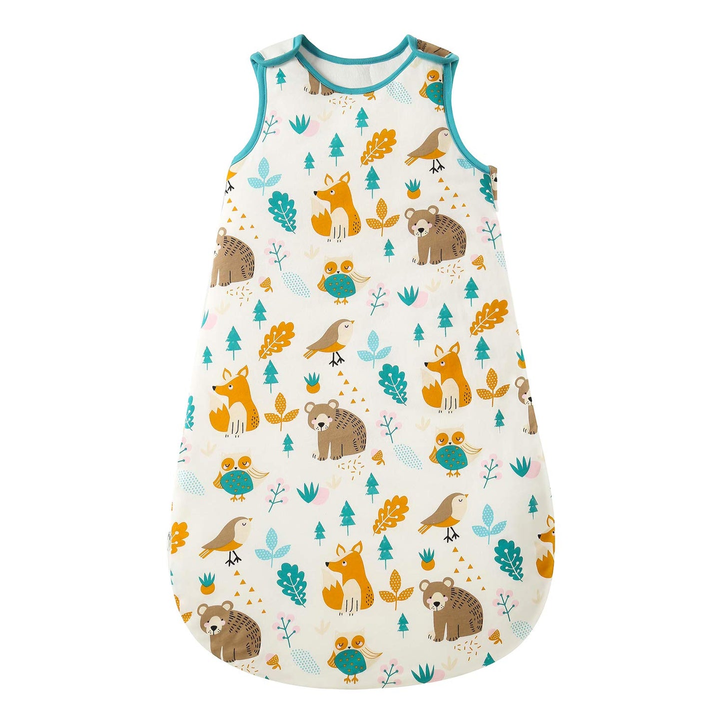Baby Winter Sleeping Bag, Toddler Sleeping Bag, 2.5 Tog Sleeping Bag, 100% Cotton, Various Sizes from Newborn to 18 Months, All-Year-Round Sleeping Bag