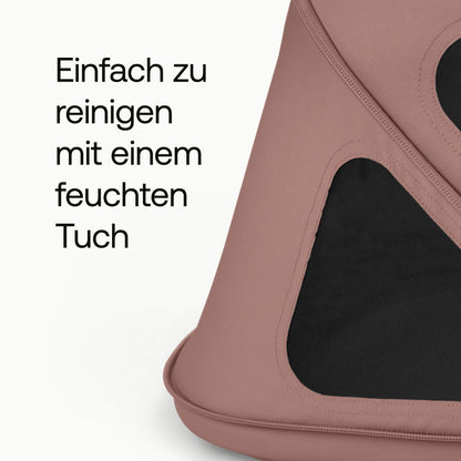 Bugaboo Dragonfly Sonnendach mit Lüftungsfenstern, ausziehbar für zusätzlichen und optimalen Sonnenschutz, wasserabweisend, Deep Indigo