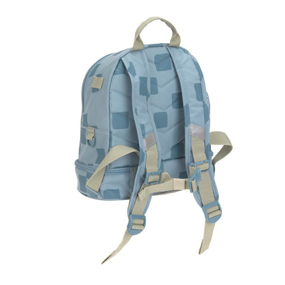 LÄSSIG Children's Backpack Nursery Bag with Chest Strap 6.5 L from 3 Years, Adventure Tractor, Kids Backpack