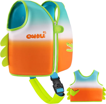Schwimmweste Kinder, Neopren-Schwimmlernhilfe mit Sicherheitsgurt | SCHWIMMLERNHILFE FÜR KINDER