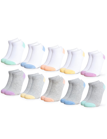 Occulto Mädchen & Jungen Sneaker Socken 10er Pack (Modell: Piccolo)