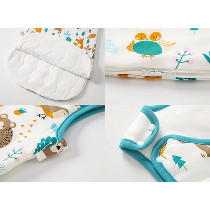 Baby Winter Sleeping Bag, Toddler Sleeping Bag, 2.5 Tog Sleeping Bag, 100% Cotton, Various Sizes from Newborn to 18 Months, All-Year-Round Sleeping Bag