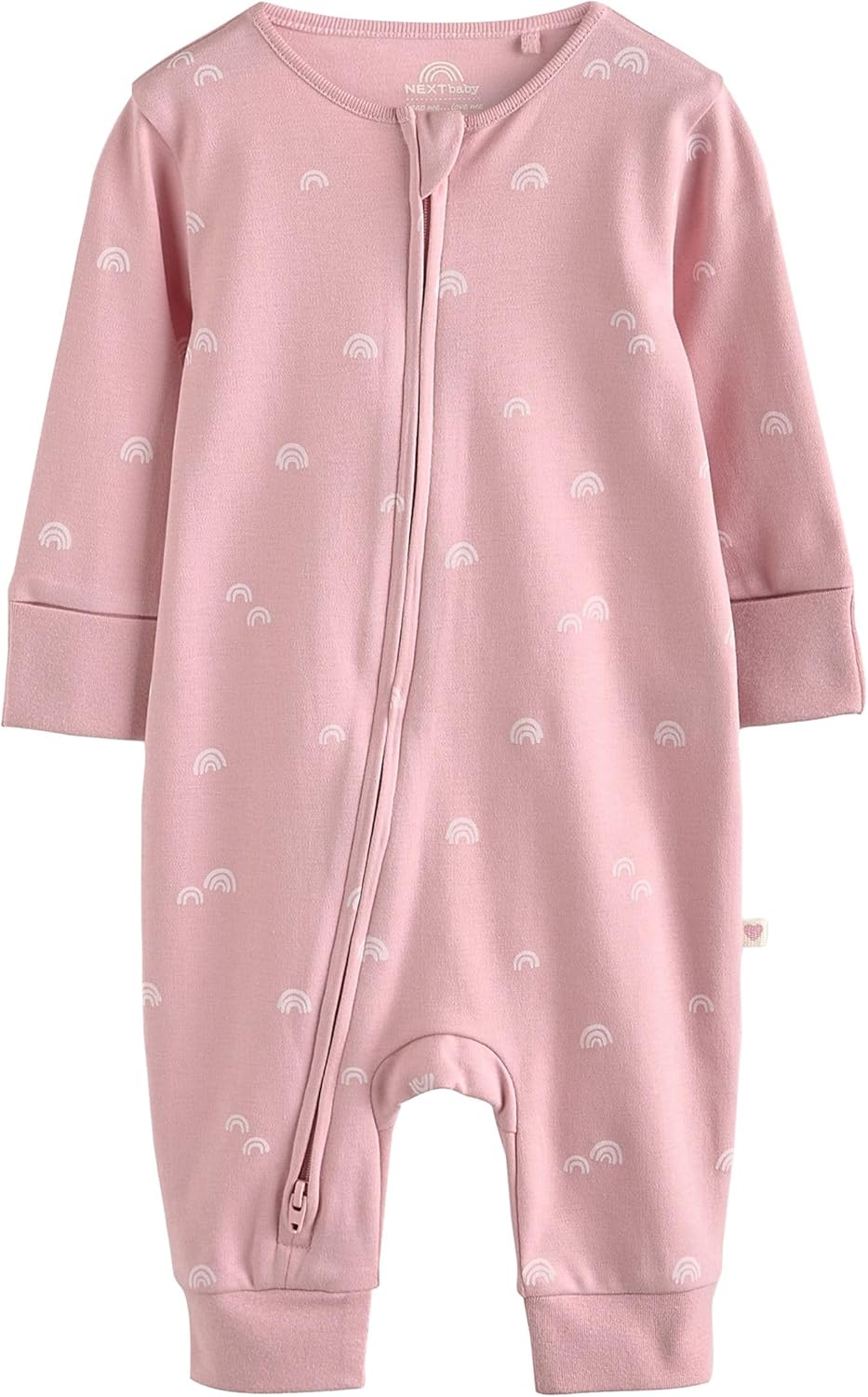 NEXT Baby Mädchen Babyschlafanzüge mit Zweiwege-RV, 4er-Pack