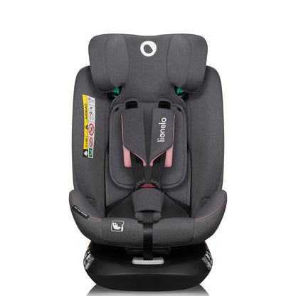 LIONELO Bastiaan i-Size One 360o drehbarer Autositz für Kinder von 40-150 cm, Montage in Fahrtrichtung und entgegen der Fahrtrichtung möglich, ISOFIX Pas TopTether Einstellbare Rückenlehne - Meloni2