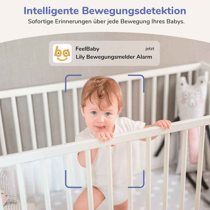 2K WLAN Video-Babyphone mit Kamera, 5" IPS-Display, 330° PTZ | HDR-Nachtsicht, 2-Wege-Audio, VOX, Temperatur, Weinen/Bewegungserkennung, Bereich alarme, Große Reichweite Video Babyphone