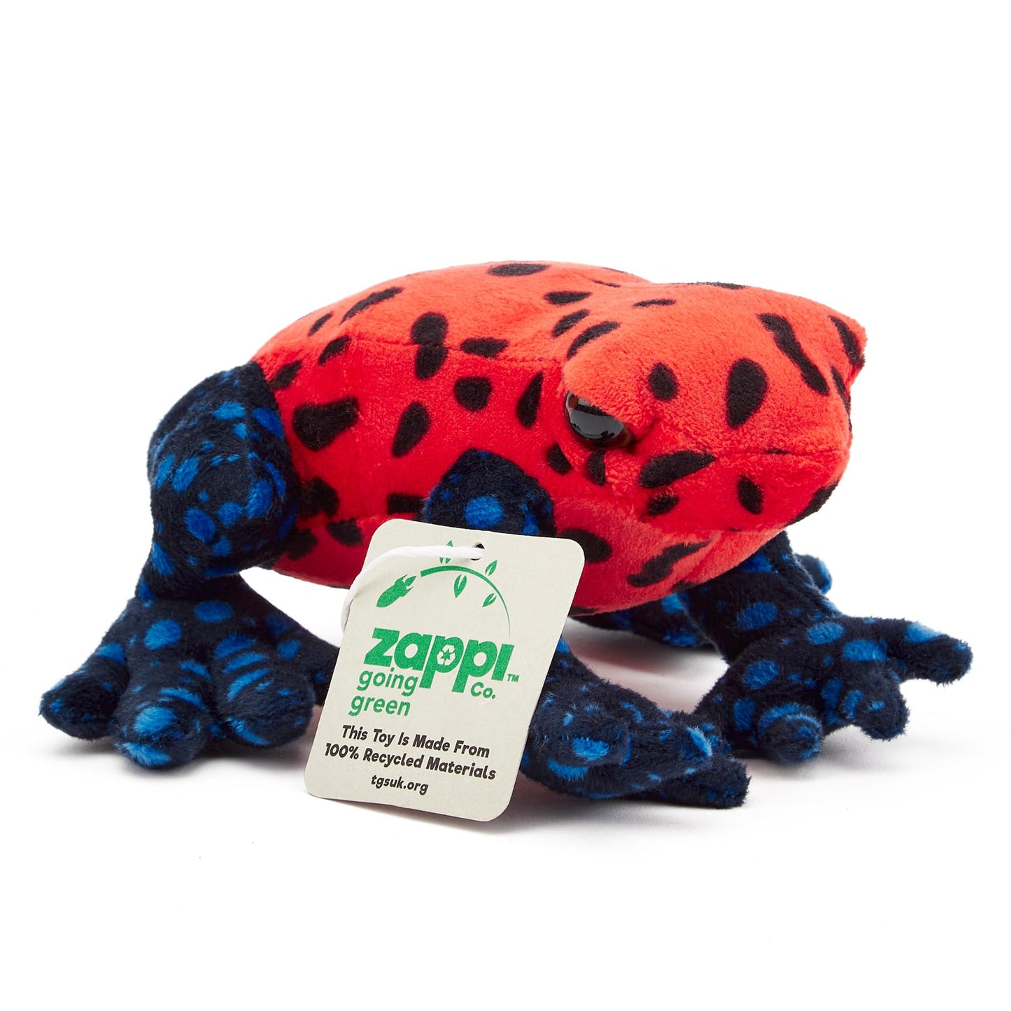 Zappi Co 100% recycelte Plüsch-Plüschtiere - Weiche und kuschelige Stofftiere, perfekte Begleiter für Kinder und Neugeborene (13-15cm) (Elefant)
