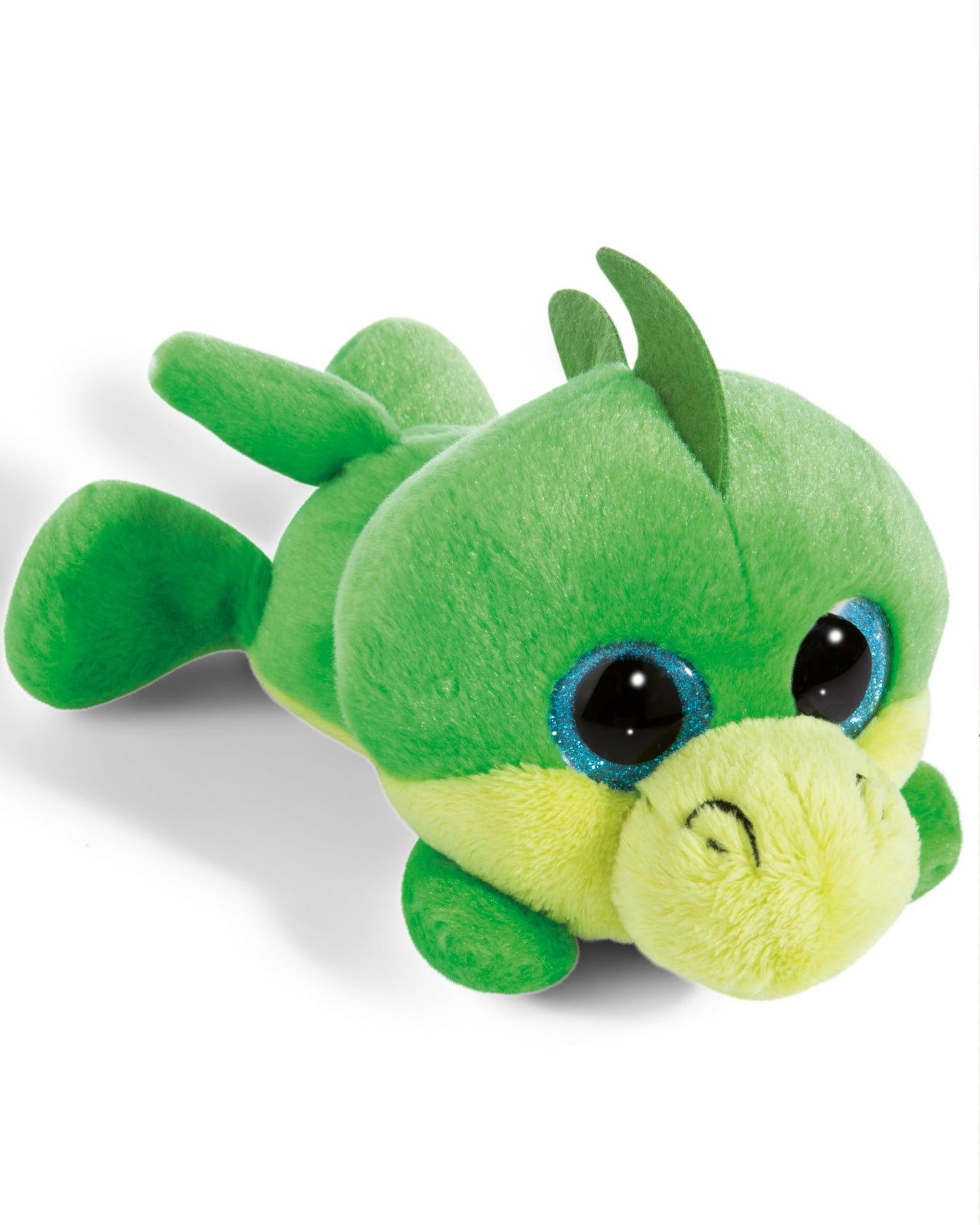 NICI GLUBSCHIS Lynx Lenzo 15cm - Dangling cuddly toy lynx with big glittery eyes - 49295 