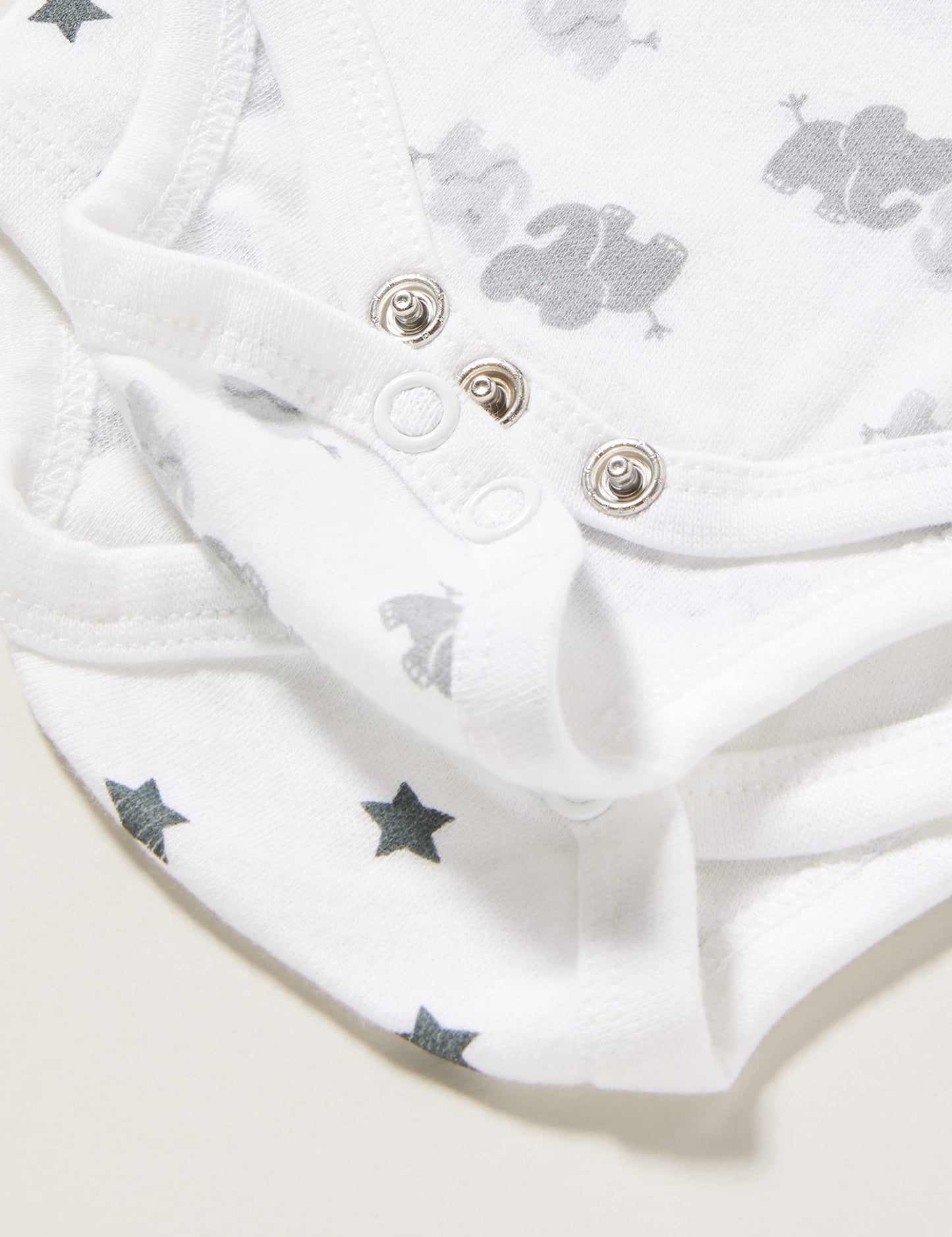 Unisex Baby Bodysuit, Langarm, 100% Baumwolle (3er und 6er Pack)
