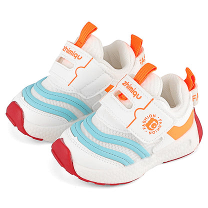 MASOCIO First Walker Shoes Baby Shoes Boy Girl Baby Shoes Soft Flat Rubber Anti-Slip 