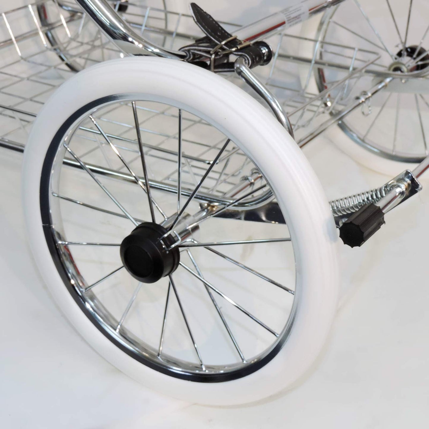 Eichhorn Pushchairs with Leather Strap Frame and Sliding Öhen Adjustment