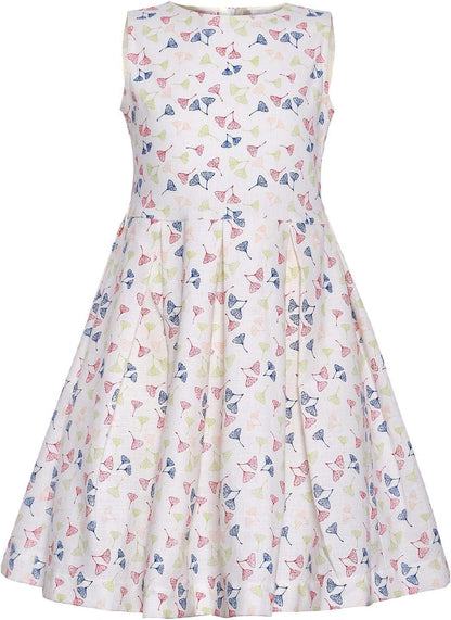 La-V Mädchen Sommerkleid Ginko H121/Größe 152
