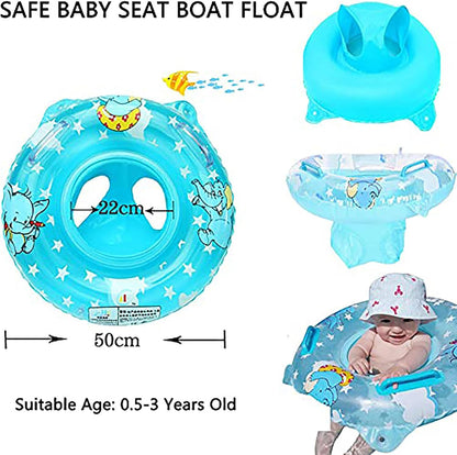Baby Schwimmring, Baby Schwimmen Ring, Schwimmhilfe mit Schwimmsitz, Schwimmreifen für Kleinkind von 6 Monate bis 48 Monate, Schwimmlernhilfe für Mädchen und Jungs