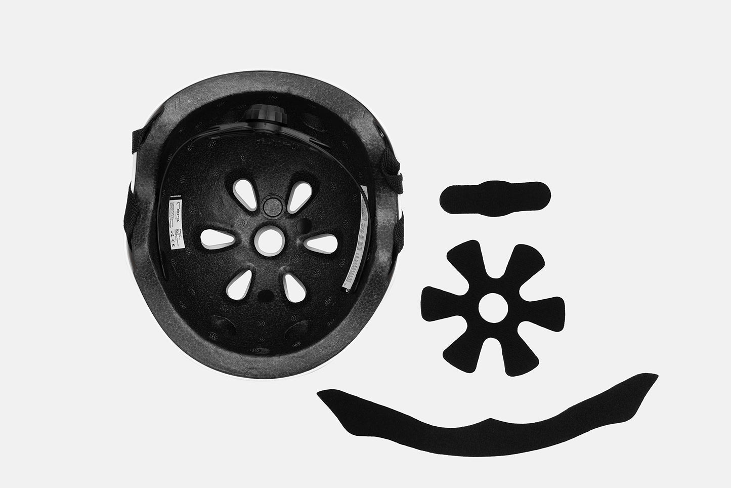 MoMi Mimi Kinderhelm verstellbar, Kopfumfang 47 – 58 cm (1-4 Jahre), stoß- und schlagfester Fahrradhelm für Kinder, 11 Lüftungsöffnungen, Schaumstoffpolsterung, Einstellbarer Kinnriemen
