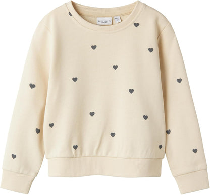 NAME IT Girls Nmfvalba LS Sweat Unb Noos