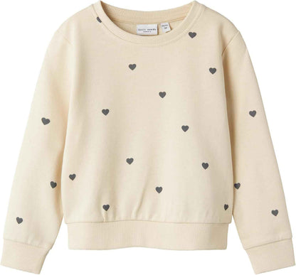 NAME IT Girls Nmfvalba LS Sweat Unb Noos