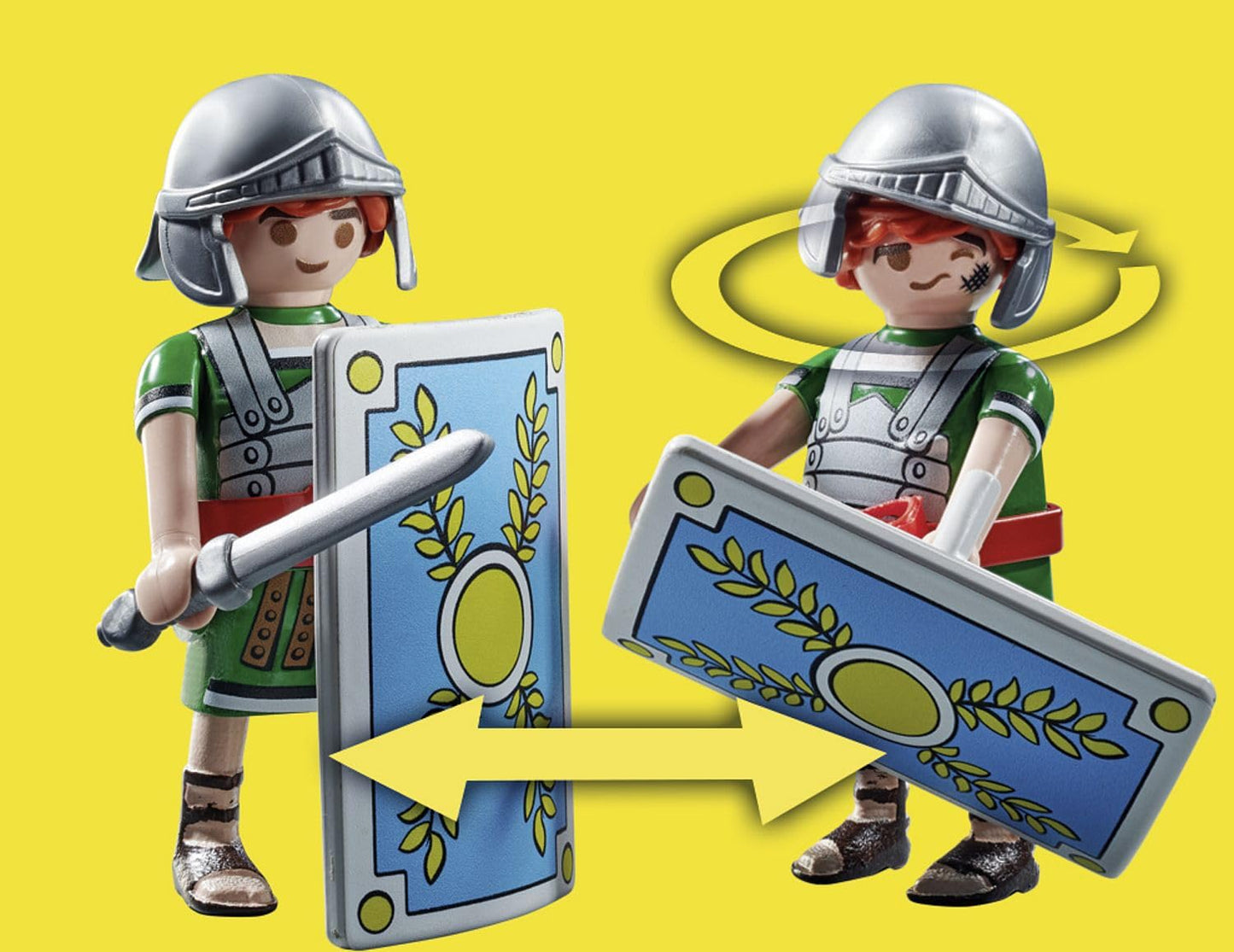 PLAYMOBIL Asterix 71542 Roman Camp, Exciting Conquest of the Camp by the Gauls, Includes Magic Potion for More Body Strength, Detailed Toy for Children from 5 Years