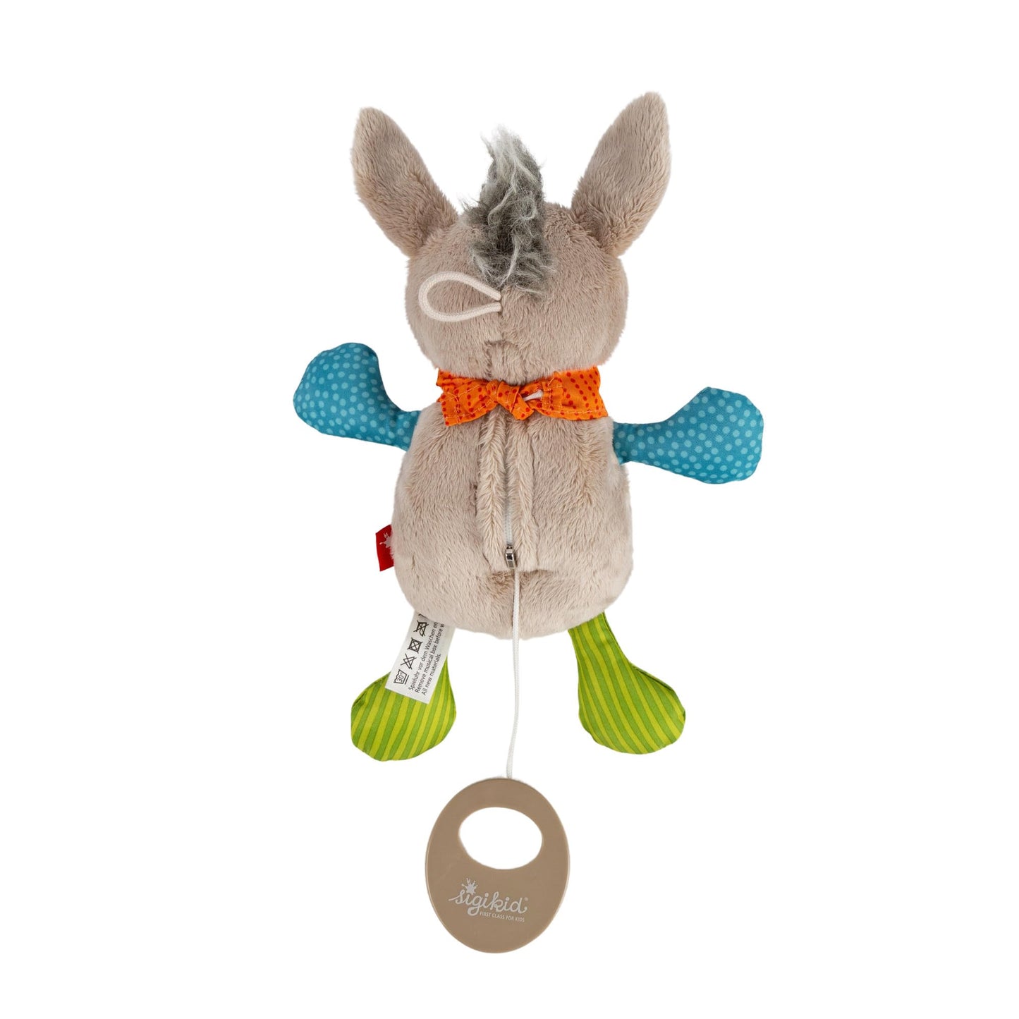 SIGIKID 40356 Spieluhr Hase Musik Mädchen und Jungen Babyspielzeug empfohlen ab Geburt mehrfarbig