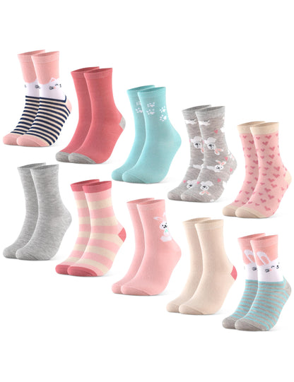 Occulto Jungen & Mädchen Motiv Socken 10er Pack (Modell: Fantasia)