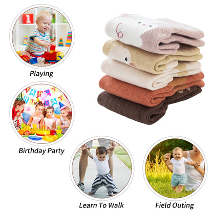 outfit spring Non-Slip Socks Baby, Non-Slip ABS Socks Children, Newborn Cotton Stopper Socks Non-Slip Socks Crawling Socks for Birth Girls Boys Gift 0-5 Years