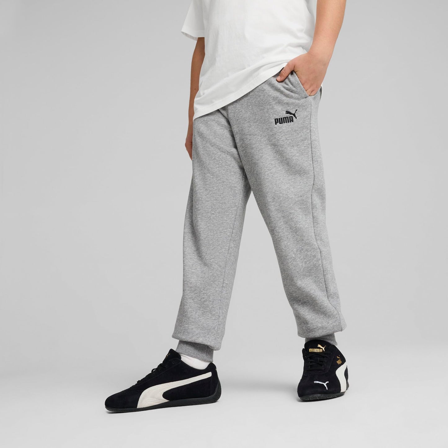 PUMA ESS No. 1 Logo FL B Boys' Knitted Trousers