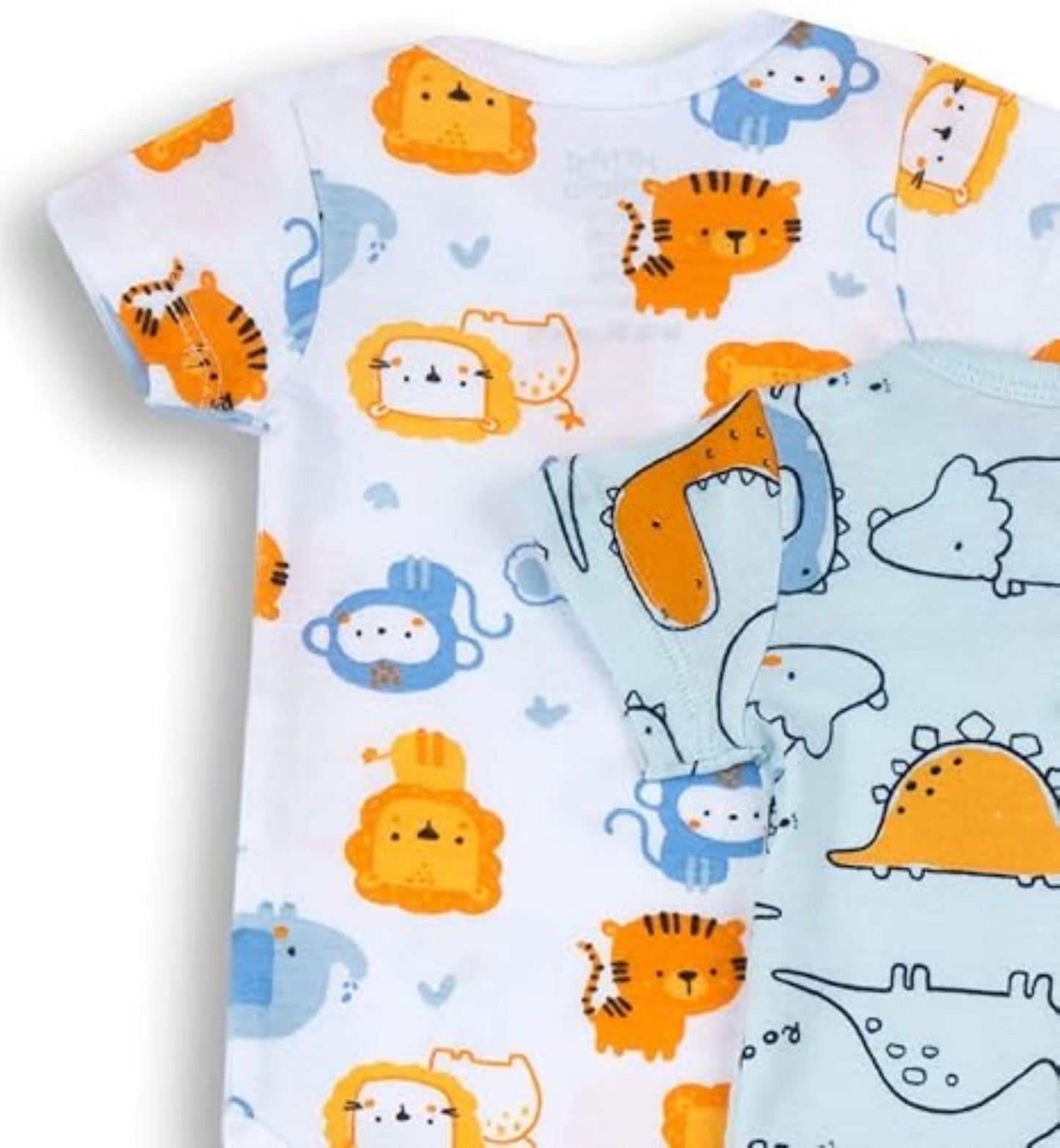 Chicco Unisex Baby Set Kurzarm Bodys aus Baumwolle Body (4er Pack)