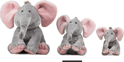 Plüsch Elefant BabySugar - Kuscheltier - Größe (XS) 13 cm | Extra weich - Waschbar bei 30 °C - DIN EN 71 geprüft - Ab Geburt geeignet - Hochwertige Verarbeitung