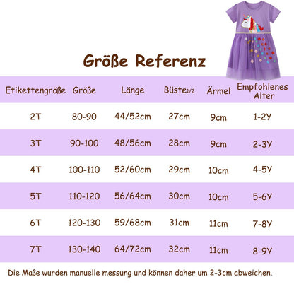 Dinopjs Kleider für Kleines Mädchen Kurzarm Kleid Cartoon-Stil Regenbogen Ozean Prinzessinnenkleid Dino Giraffe Osterhase Meerjungfrau Kinder Prinzessin Kostüm Tägliche Sommer Rock Ferienkleider