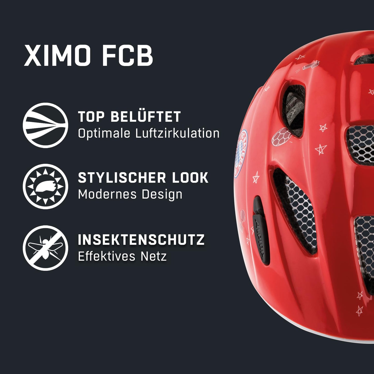 ALPINA XIMO Unisex Children's Bicycle Helmet