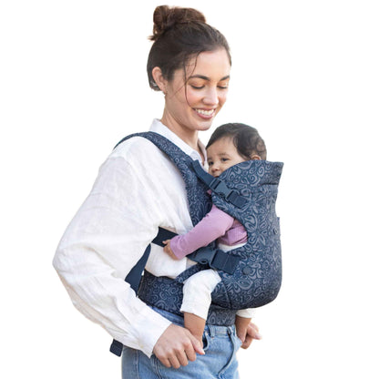 Infantino Flip Advanced 4-in-1 Babytrage, Ergonomisch, Umwandelbar, mit Blickrichtung Nach Innen und Außen, Vorne und Hinten Tragbar für Neugeborene bis Kleinkinder von 3,6-14,5 kg, Grau