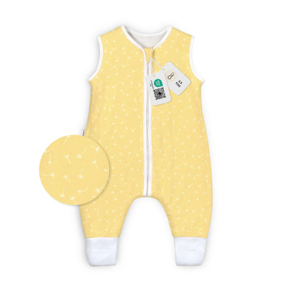 Ehrenkind® Baby Sleeping Bag with Feet, 2.5 Tog, Organic Cotton, All-Year Sleeping Bag, Oeko-Tex Seal, Children’s Winter and Summer Sleeping Bag
