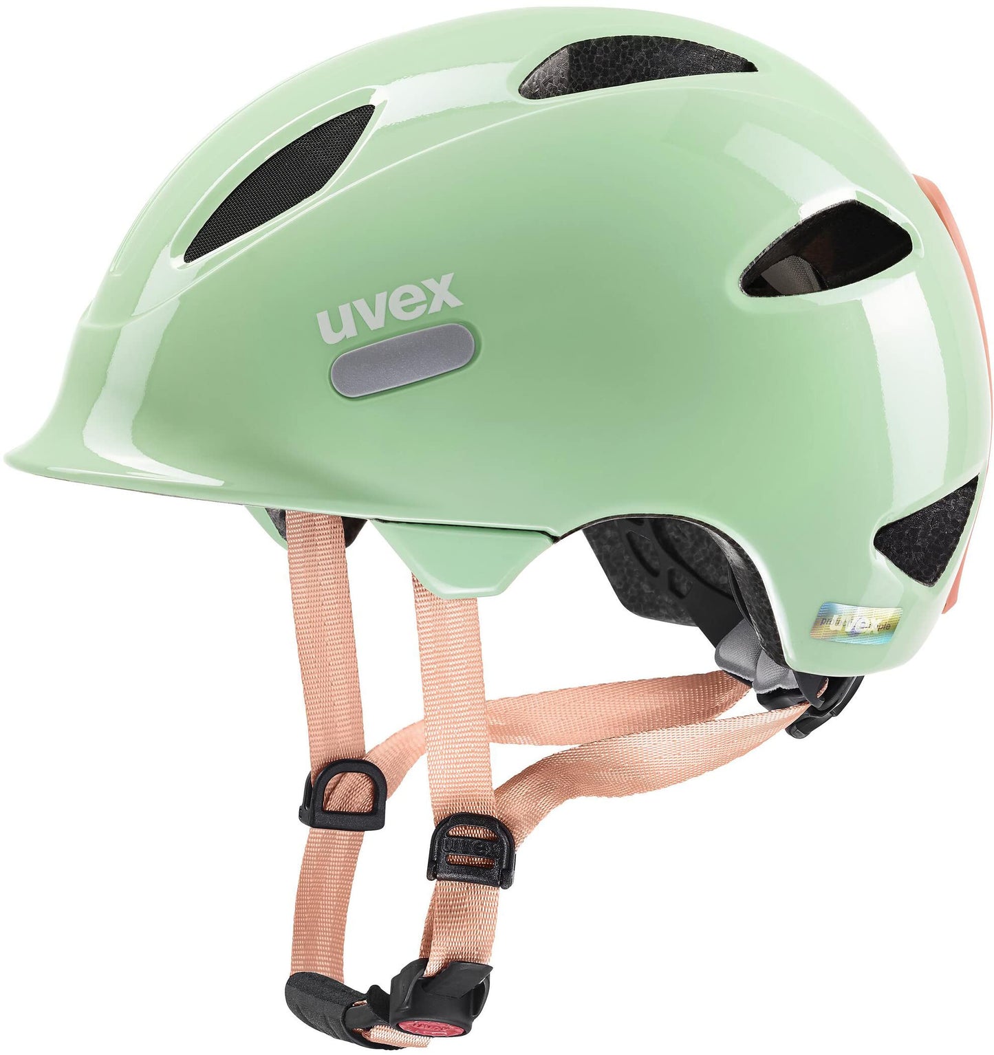 uvex oyo - leichter Fahrradhelm für Kinder - individuelle Größenanpassung - erweiterbar mit LED-Licht