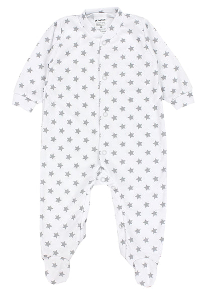 TupTam Baby Mädchen Schlafstrampler mit Fuß 3er Pack