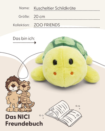 NICI Kuscheltier Giraffe 20cm Zoo Friends