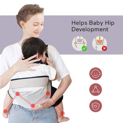 Babytrage,Babytrage Neugeborene ab Geburt,Tragetuch Baby Nugeboren,Atmungsaktive Baby Tragetuch,Babyrückentragen 0-15Kg,Neugeborene Verstellbare Babytrage