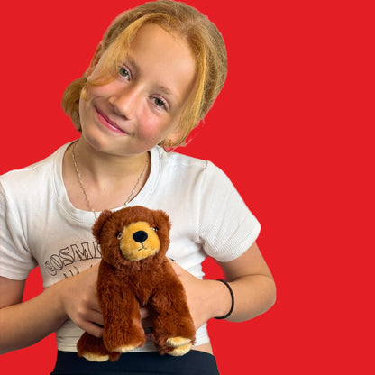 Deluxe Paws Plüsch, kuschelig, weich, Öko-Spielzeug, 100% recycelt (Kuh)