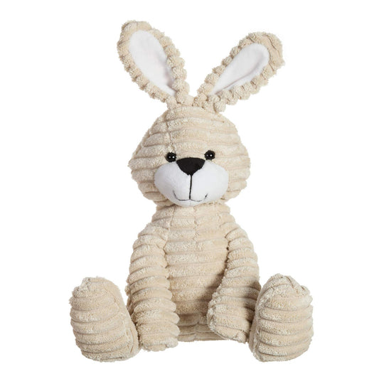 Apricot Lamb Cuddly Toy Green Rabbit 23 cm - Plush Toy Plush Toy for Children and Baby - Fluffy Stuffed Toy for Playing, Gift & Cuddling - Cosy Cuddly Toy - Cord Rabbit