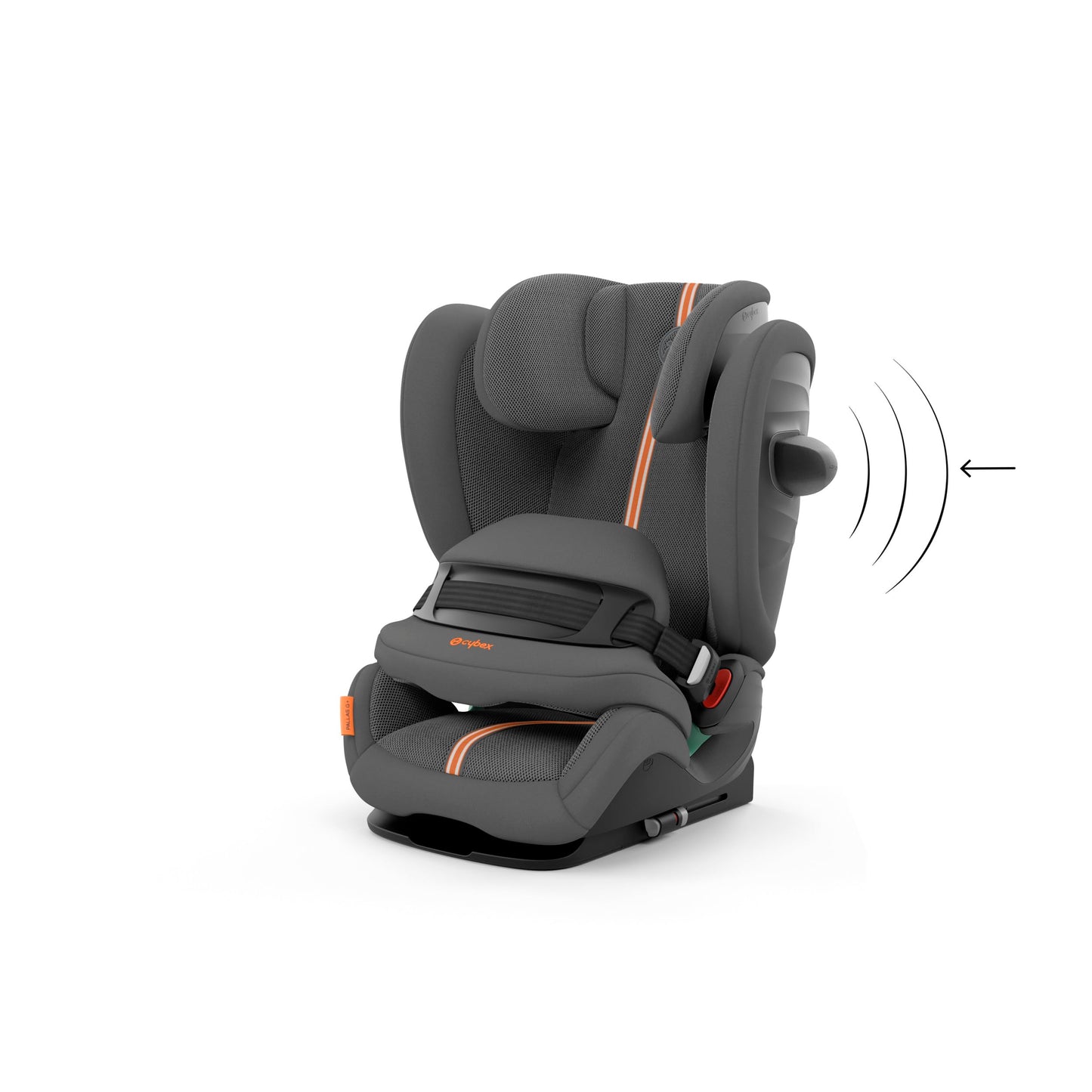 CYBEX Gold Kindersitz Pallas G i-Size, 76 - 150 cm, Ab ca. 15 Monate bis ca. 12 Jahre (ca. 9 bis 50 kg), Lava Grey - Meloni2