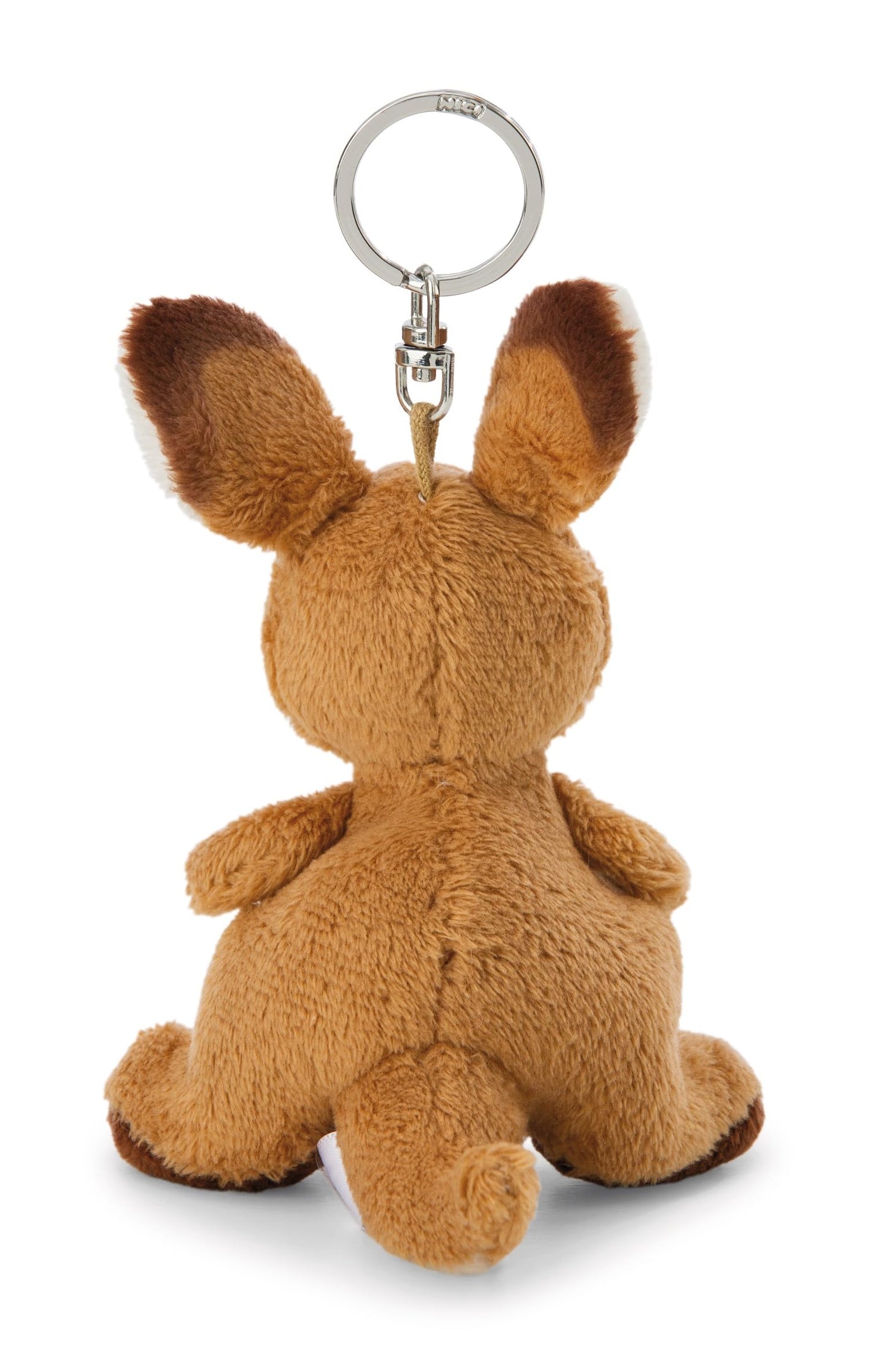 Kuscheltier Känguru Kelly 15cm braun - Stofftier aus weichem Plüsch, niedliches Plüschtier zum Kuscheln und Spielen, für Kinder & Erwachsene, tolle Geschenkidee