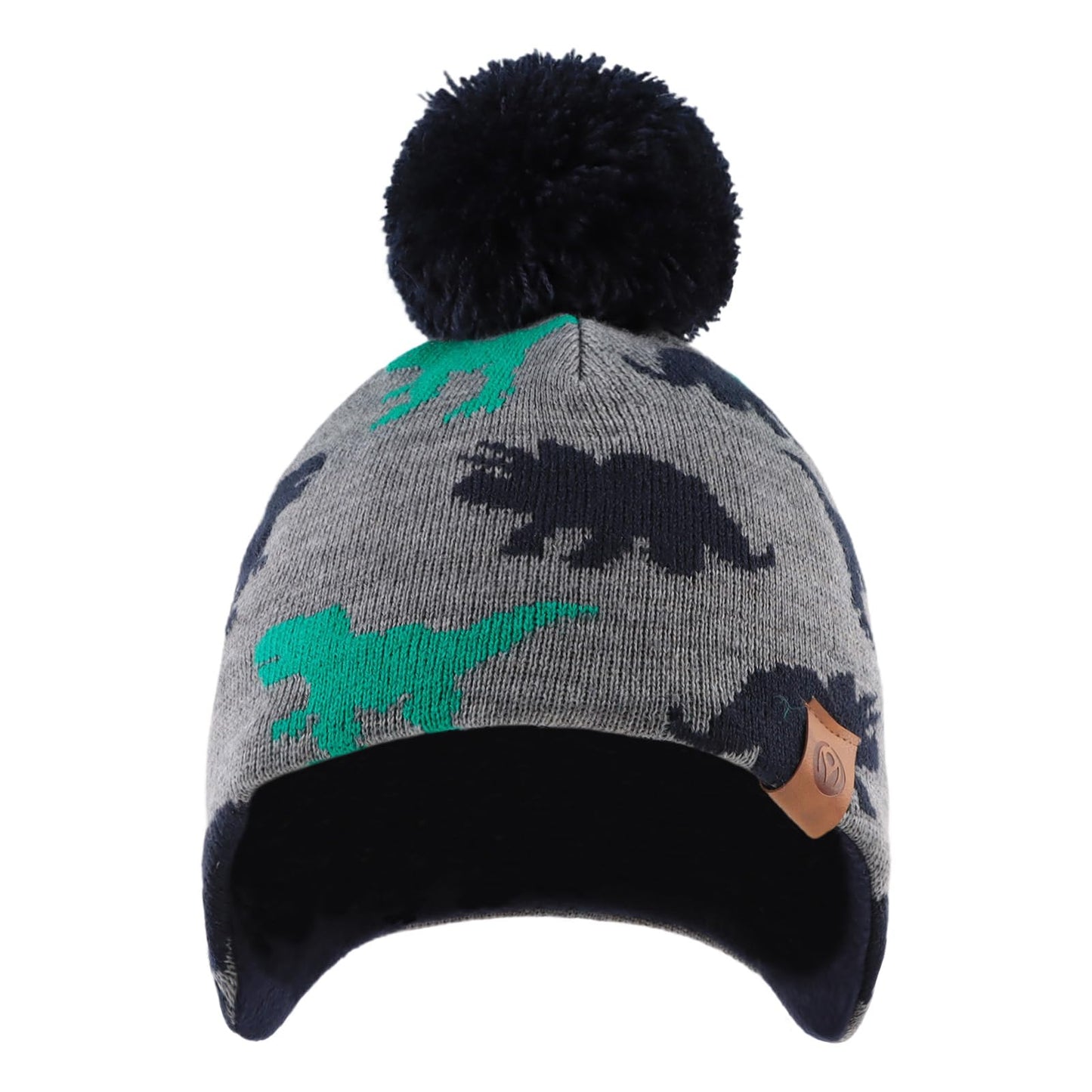 XIAOHAWANG Baby Strickmütze Winter Babymütze Junge Warme Kindermütze Junge Beanie Mütze Dicke Wintermütze für Herbst,Winter