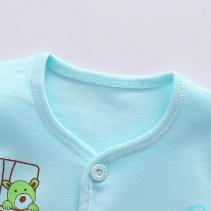 5 Stück Neugeborenen 0-3 M Jungen Mädchen Baby Baumwolle Kleidung Tops Hut Hosen Anzug Outfit Sets Eine Größe