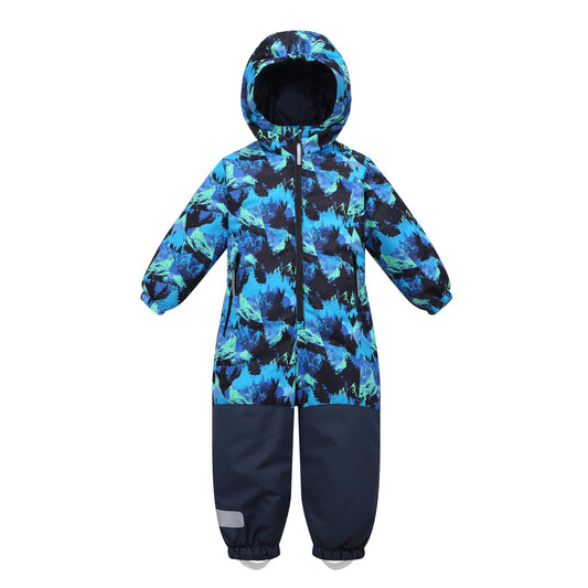 Owntop Children's Unisex Snow Suit Girls Boys Windproof Waterproof Ski Suit with Hood Zip 98-122