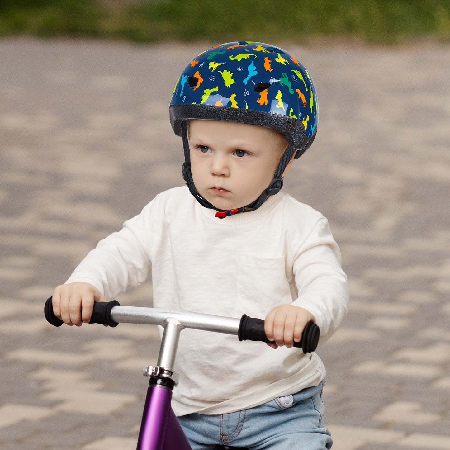 Kinder Fahrradhelm für 1-3 Jahre,Einhorn Helm für Mädchen,Verstellbarer Kinderhelm für Fahrrad,Skateboard,Scooter,Skaten