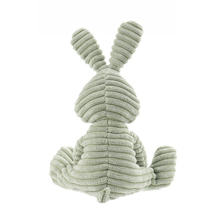 Apricot Lamb Cuddly Toy Green Rabbit 23 cm - Plush Toy Plush Toy for Children and Baby - Fluffy Stuffed Toy for Playing, Gift & Cuddling - Cosy Cuddly Toy - Cord Rabbit