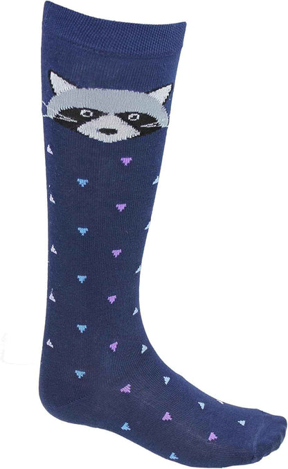 TupTam Girls' Knee-Length Socks, Patterned, Pack of 3