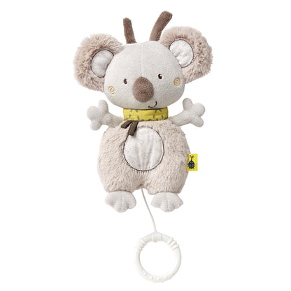 Fehn 154566 Music clock star - catch-up music box with removable playground for hanging on bed, stroller or baby bowl, for babies and toddlers from 0+ months, star, babylove, about 20cm
