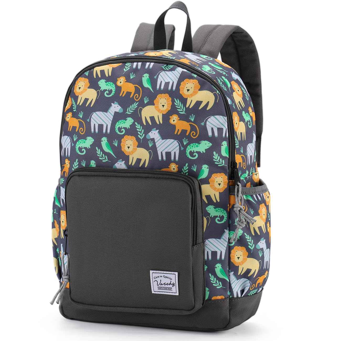 Rucksack für Mädchen, 4-6 Jahre, Schulrucksack mit Seitentaschen und Brustgurt, 127-Einhorn, one size, Niedlich