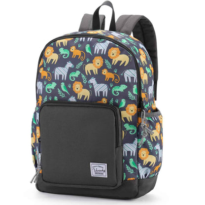 Rucksack für Mädchen, 4-6 Jahre, Schulrucksack mit Seitentaschen und Brustgurt, 127-Einhorn, one size, Niedlich