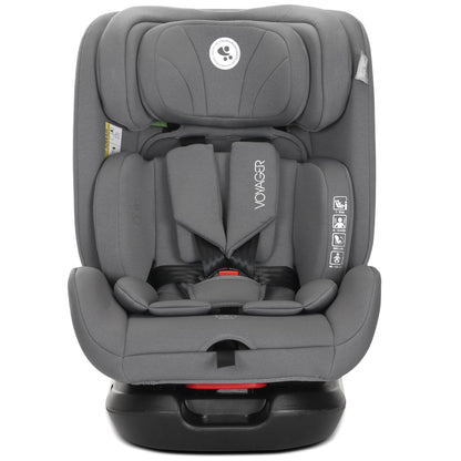 Lorelli Auto Kindersitz Voyager, Mitwachsender Autositz i-Size 40-150cm - Gruppe 0+/1/2/3 (0-36 kg), Babysitz ab Geburt, 5-Punkt-Gurt, Einstellbare Kopfstütze (Rosa) - Meloni2