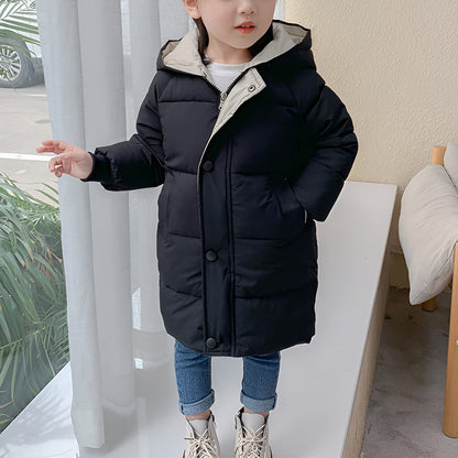 Children's Girls' Jacket with Hood Winter Jacket Winter Coat Children's Jacket for 2-10 Years